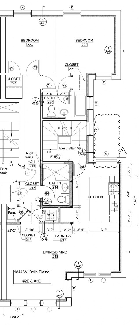 1844 - 46 W Belle Plaine 2-3 Beds Apartment for Rent - Photo Gallery 16